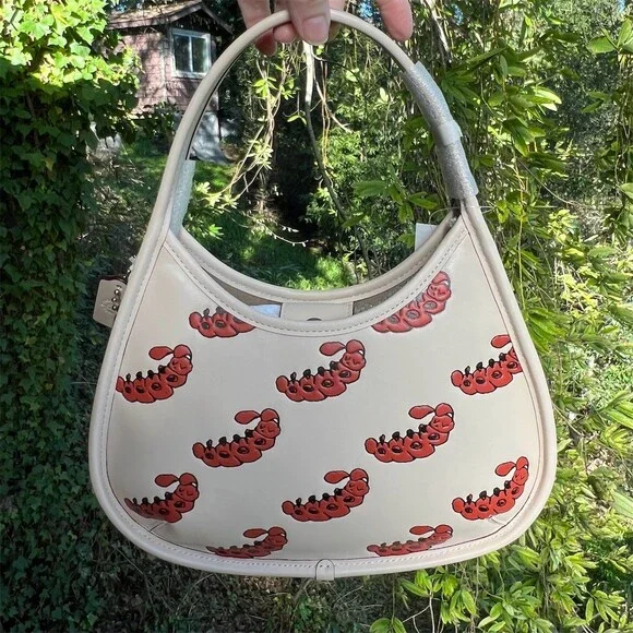 COACH Coachtopia Ergo Bag Caterpillar Print Bag CQ826 NWT AUTHENTIC - Picture 2 of 13